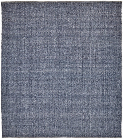 product image for Siona Handwoven Solid Color Navy/Denim Blue Rug 1 45