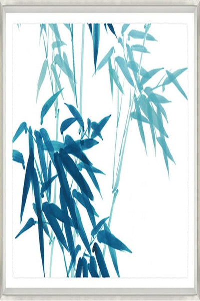 product image for turquoise bamboo ii glass frame wall art 1 46