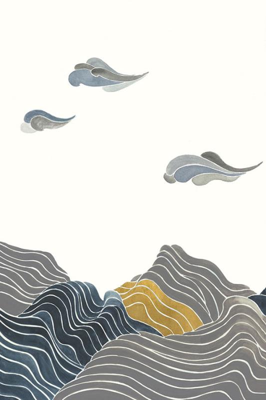 media image for wave of mountains iv by bd art gallery lba 52bu2346 bu fr4106 7 253