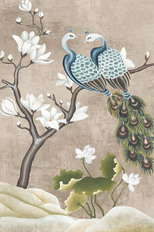 media image for birds with magnolias ii by shopbarclaybutera 6 247