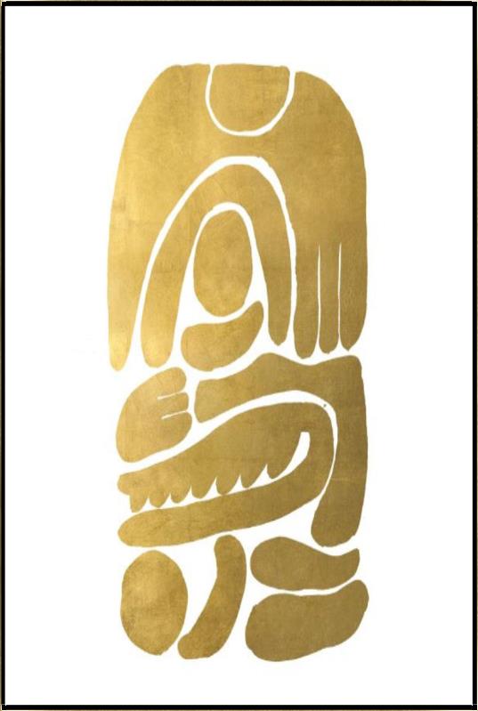 media image for mayan glyphs xi by bd art gallery lba 52bu0493 bu fr1607 5 273
