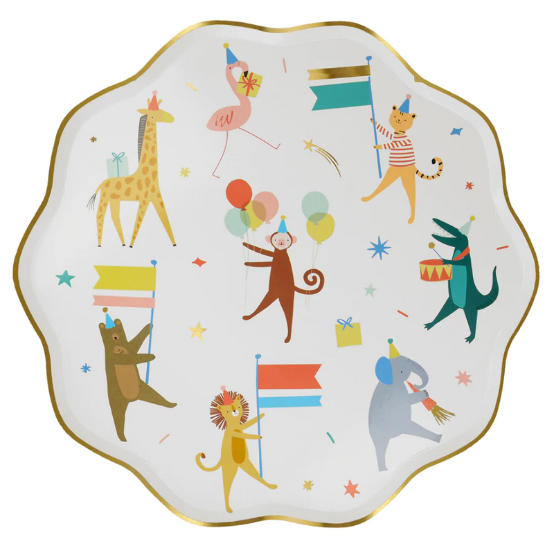 media image for animal parade partyware by meri meri mm 267376 2 235