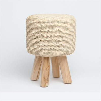 product image for Luna Raffia Stool by Made Goods 8
