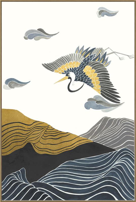 media image for wave of mountains i by bd art gallery lba 52bu2343 bu fr4106 6 274