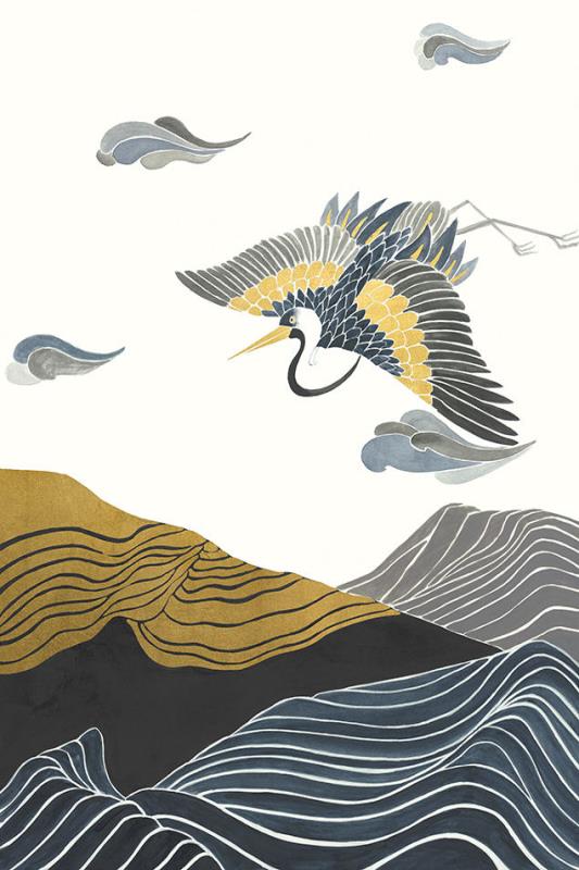 media image for wave of mountains i by bd art gallery lba 52bu2343 bu fr4106 4 298