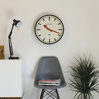 product image for putney clock in black design by newgate 3 95