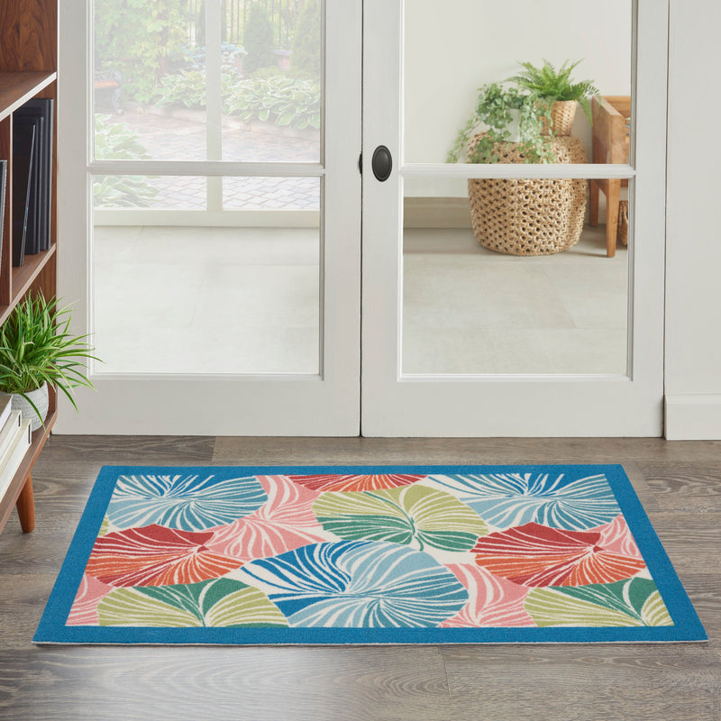 media image for sun n shade multicolor rug by nourison 99446853769 redo 3 239
