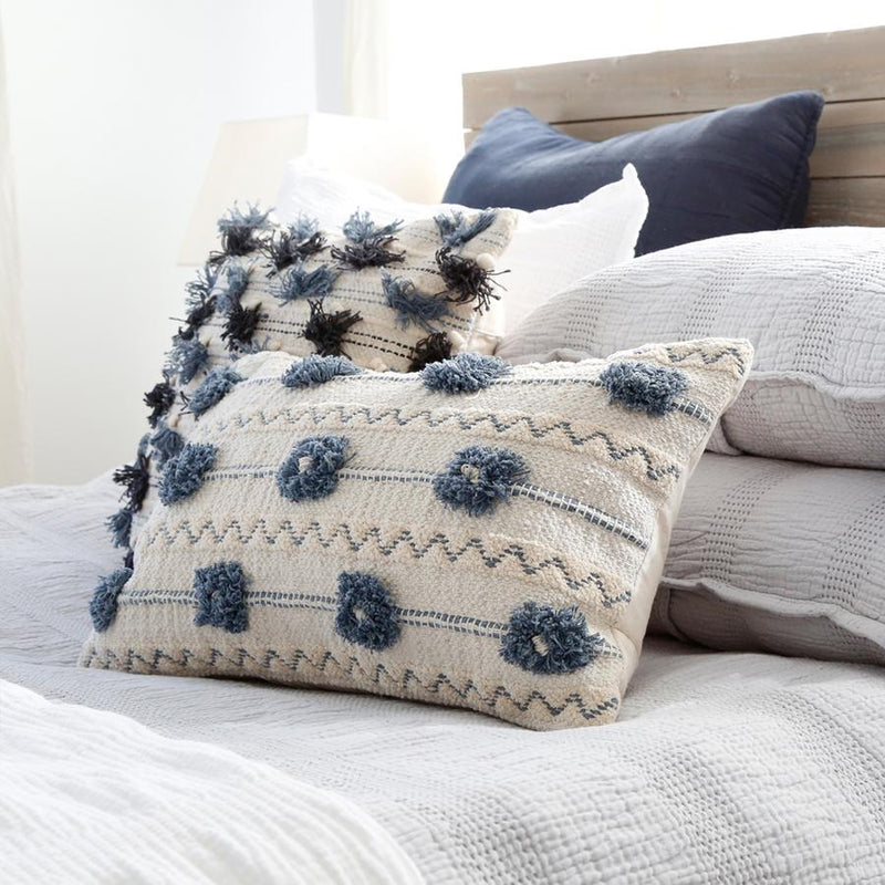 media image for izzy handwoven pillow with insert design by pom pom at home 2 215