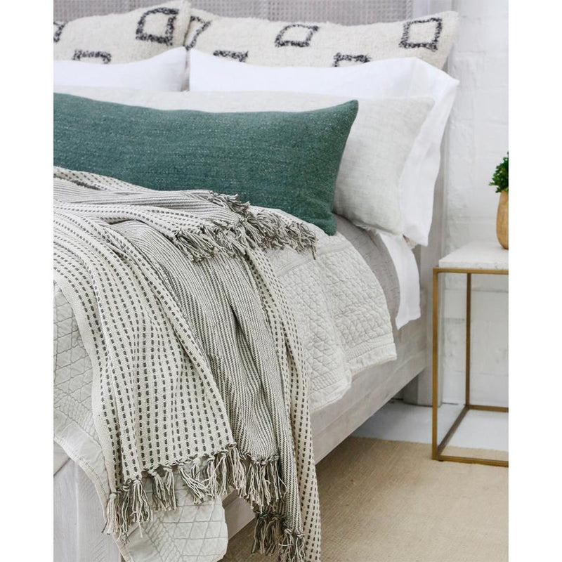 media image for bowie hand woven pillow by pom pom at home 2 253