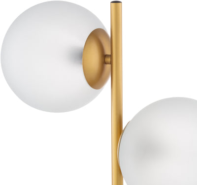 product image for Jacoby JBY-001 Table Lamp in Gold & White by Surya 45