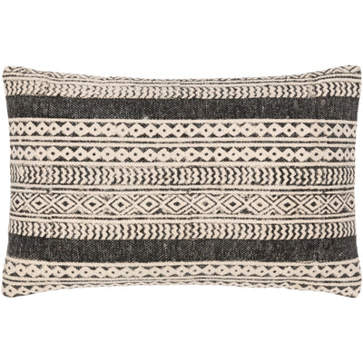 product image for Janya Cotton Black Pillow Flatshot 2 Image 41
