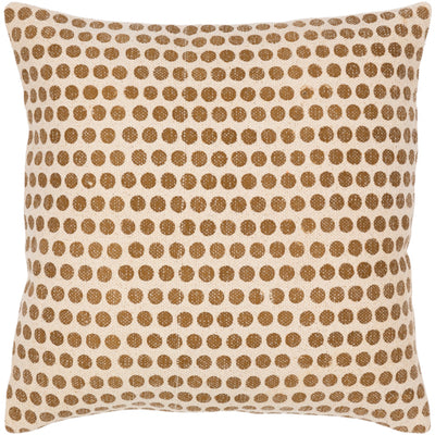product image of Janya Cotton Beige Pillow Flatshot Image 567