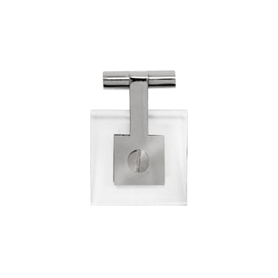 product image of Jonah Square Hardware Pull in Nickel design by BD Studio 587