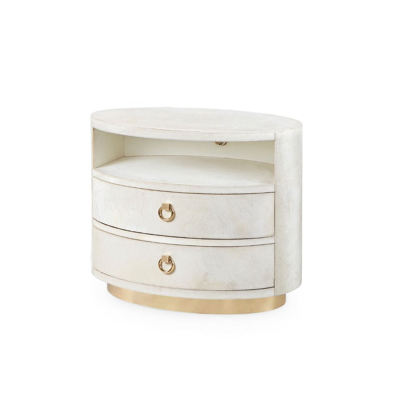 media image for Julius 2-Drawer Side Table in Various Colors 287