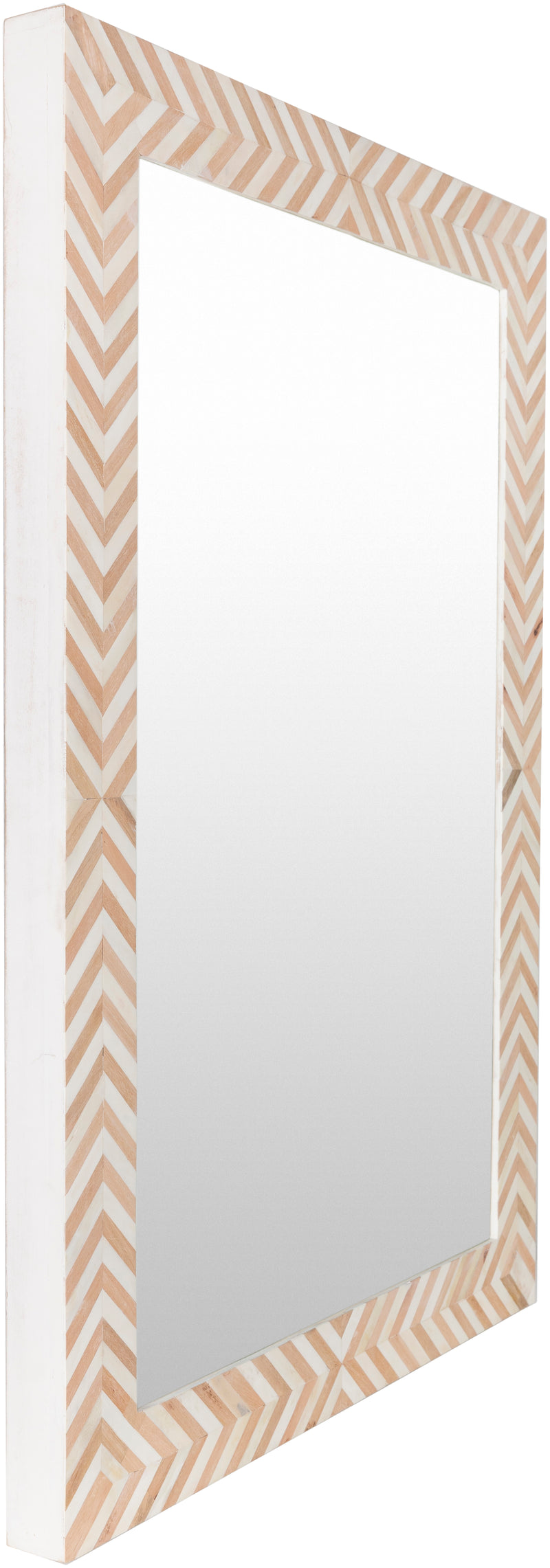 media image for Kathryn KAH-001 Rectangular Mirror in Natural by Surya 258
