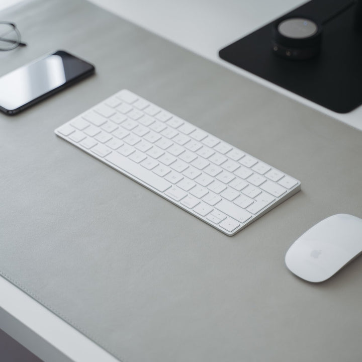 Grey desk pad shop
