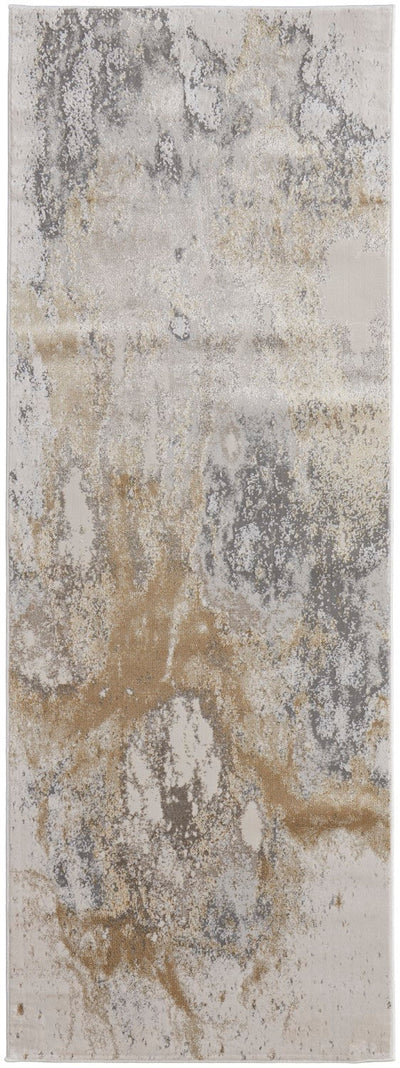 product image for oria abstract contemporary gray gold rug by bd fine arar39l3grygldp18 2 34