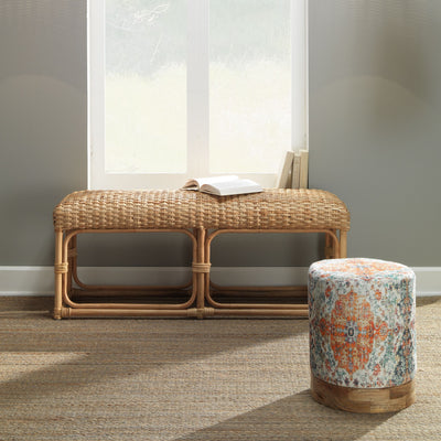product image for mendocino upholstered ottoman by bd lifestyle ls20mendnvcl 7 62