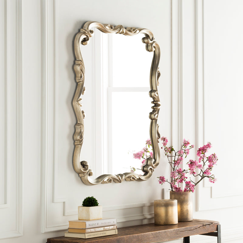 media image for Kimball Wall Mirror in Silver 275