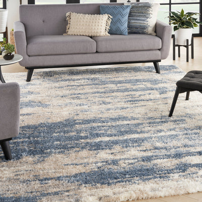 product image for dreamy shag light blue grey rug by nourison 99446893390 redo 3 92