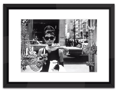 product image of shopping at tiffanys in black and white 1 596