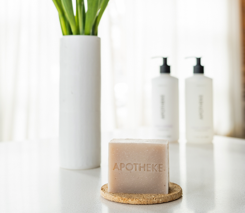 media image for hinoki lavender bar soap design by apotheke 2 228