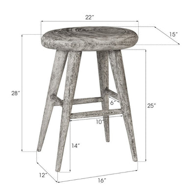 product image for Smoothed Counter Stool By Phillips Collection Pc Th92653 4 85