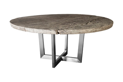 product image of Chuleta Stainless Steel Dining Table By Phillips Collection Pc Th86250 1 556