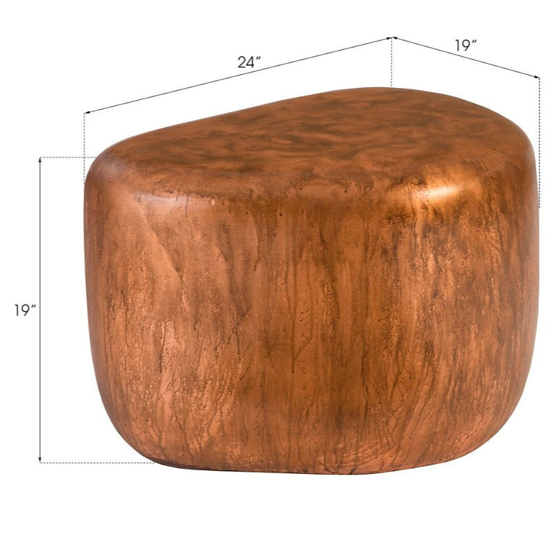 media image for Wedge End Table By Phillips Collection Pc Ch77705 21 275