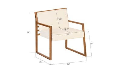 product image for Ladder Slant Arm Chair By Phillips Collection Pc Id94276 10 63