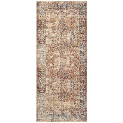 media image for Lincoln Lic-2306 Navy Rug in Various Sizes Flatshot Image 217