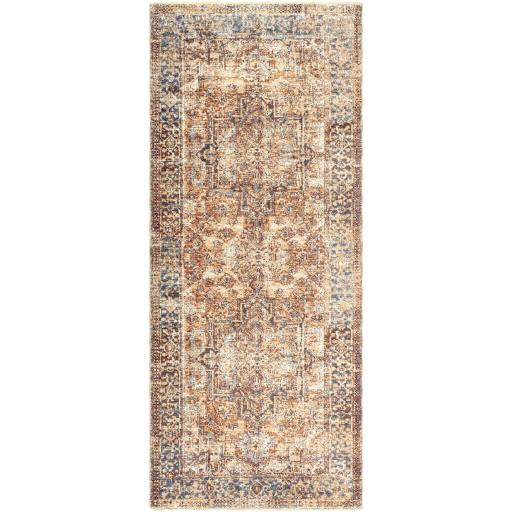 media image for Lincoln Lic-2306 Navy Rug in Various Sizes Flatshot Image 296