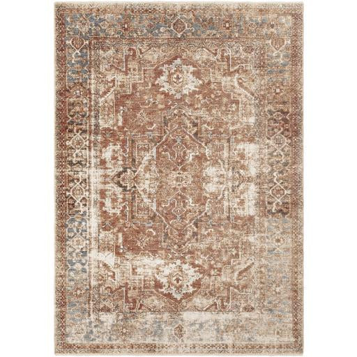 media image for Lincoln Lic-2306 Navy Rug in Various Sizes Flatshot Image 268