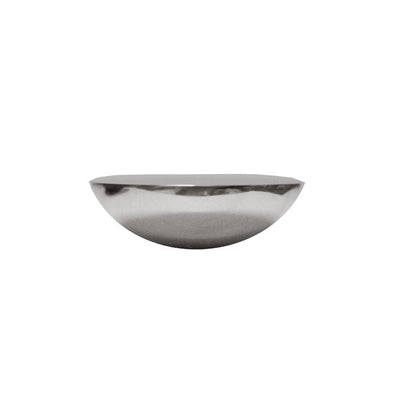 product image of Lindhurst Flat Front, Convex Bottom Knob in Nickel design by BD Studio 519