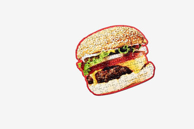product image of Little Puzzle Thing: Burger by Areaware 516