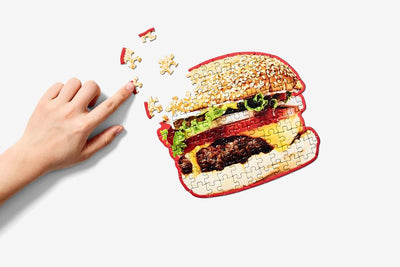 product image for Little Puzzle Thing: Burger by Areaware 32