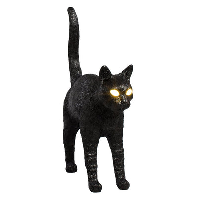 product image for cat lamp felix in black by seletti 1 42