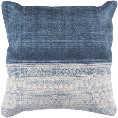 product image for Lola Cotton Pale Blue Pillow Flatshot 2 Image 17