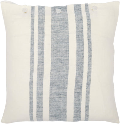 product image for linen stripe buttoned pillow kit by surya lnb003 1320d 4 30
