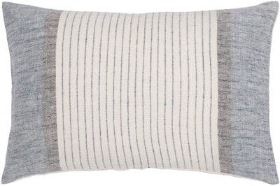 product image for linen stripe buttoned pillow kit by surya lnb004 1320d 3 25