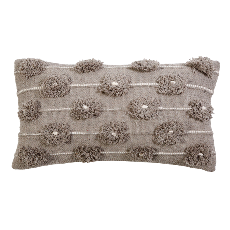 media image for lola handwoven pillow with insert design by pom pom at home 1 269