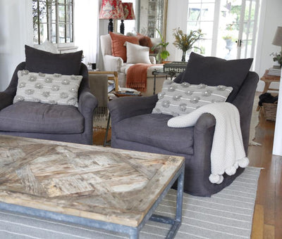 product image for lola handwoven pillow with insert design by pom pom at home 5 64