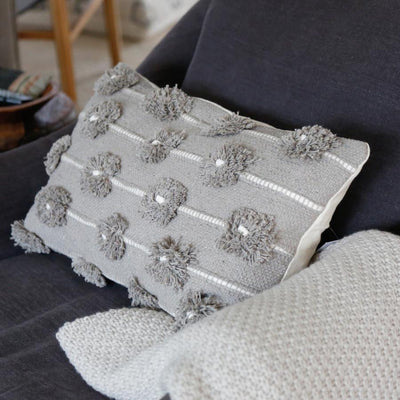 product image for lola handwoven pillow with insert design by pom pom at home 4 89