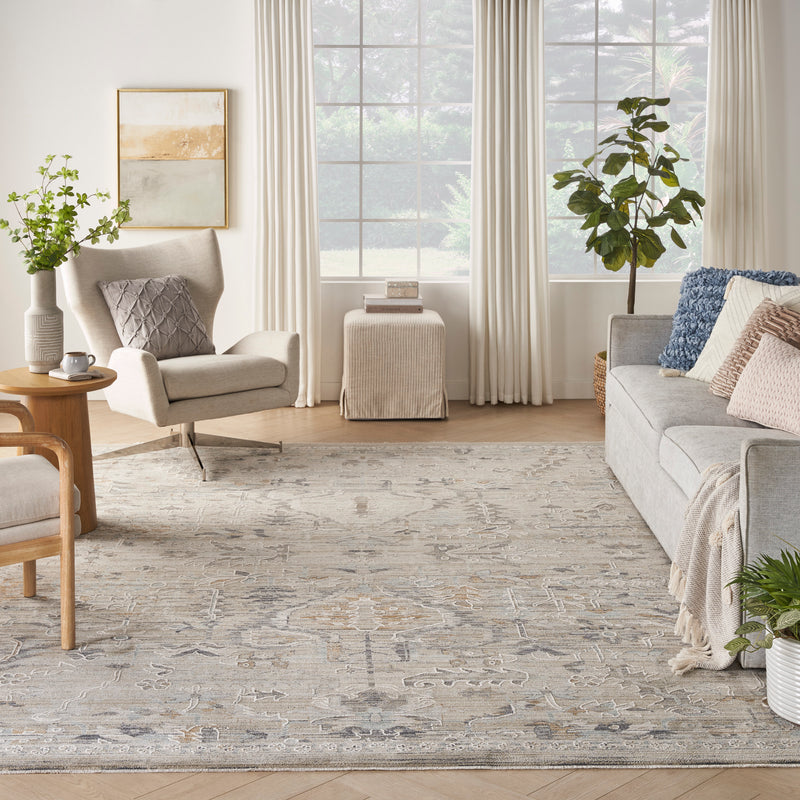 media image for lynx ivory taupe rug by nourison 99446083227 redo 27 27