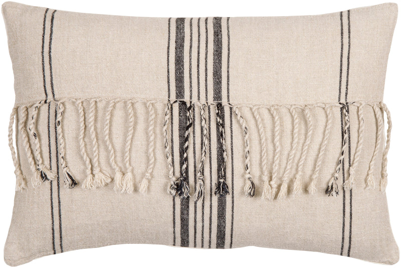 media image for linen stripe embellished pillow kit by surya lsp003 1320d 3 212
