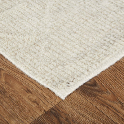 product image for Rheed Solid Color Ivory/Beige Rug 4 80