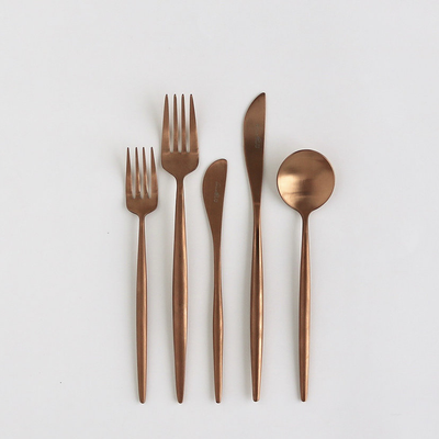 product image for luna flatware 5 piece set by borrowed blu bb0182s 5 7
