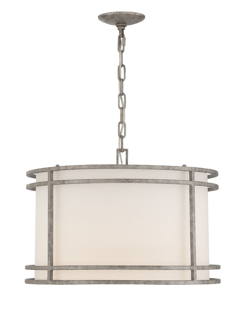 media image for Mila Transitional Shaded Drum Pendant By Lumanity 1 252