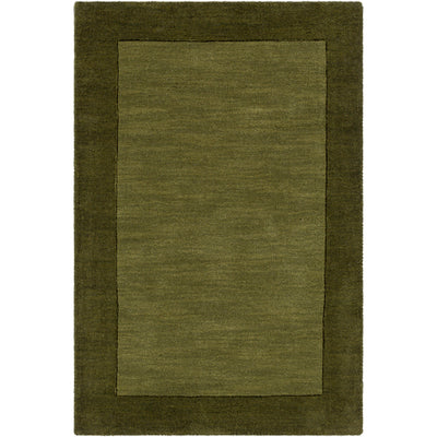 product image for Mystique Wool Dark Green Rug Flatshot 2 Image 20
