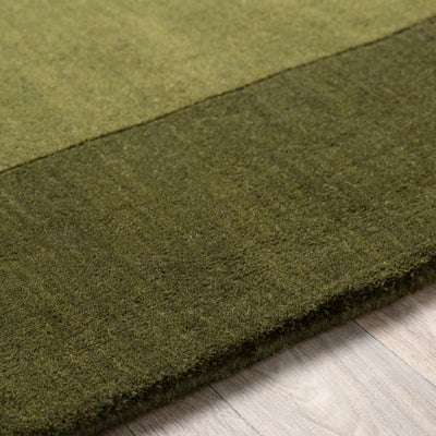 product image for Mystique Wool Dark Green Rug Texture Image 13